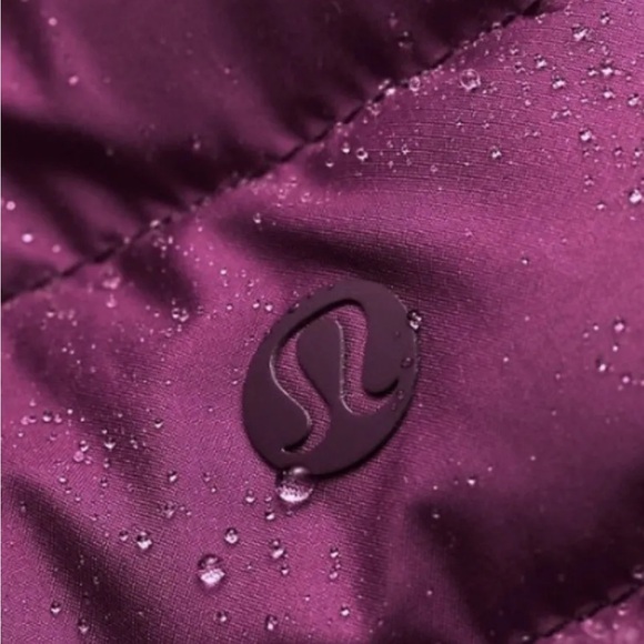 Lululemon Pack It Down Long Jacket Marvel Raspberry Color sz.6 - Picture 7 of 8